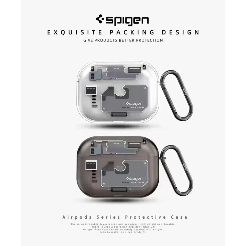 Zero One Transparent TPU Silicone Soft Case for AirPods Pro 2nd for AirPods Pro AirPods 3 AirPods 4 Case Accessories