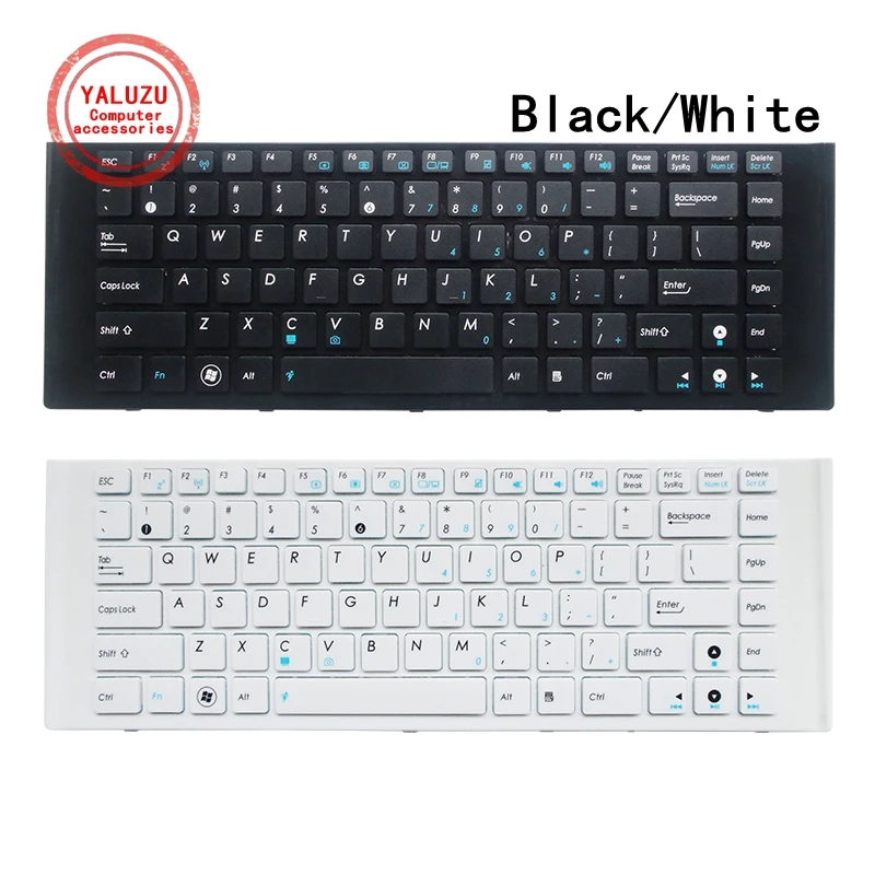 US English NEW Laptop Keyboard For ASUS A40J A40JC A40JN A40E A40EN A40EI A40EP A40D A40DE A40I K42J/JY/JE/JP K42DE X42D X42DE