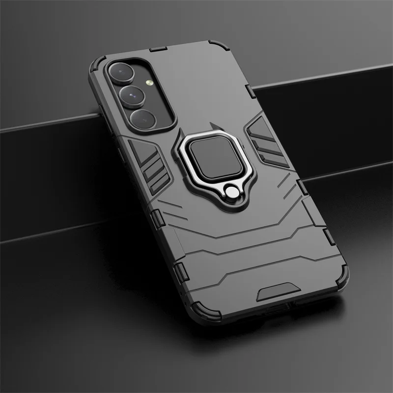 For Samsung Galaxy A55 5G Case Anti Shock Kickstand Magnet Armor Phone Cases for Samsung A55 A 55 5G SM-A556B/DS Back Cover