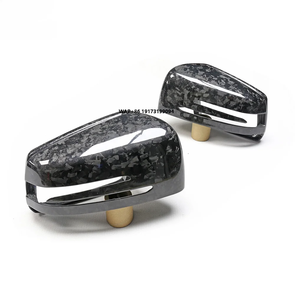 

Perfect Forged Dry Carbon Fiber Side Mirror for W176 W204 W246 W221 W212 X204 W218 Gla Replacement Mirror Cover