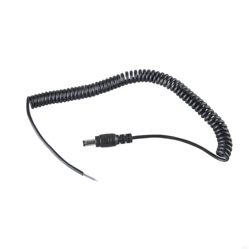 

Retractable 5.5x2.5mm Power Wire Spring Cable for Car Recorders and Speakers