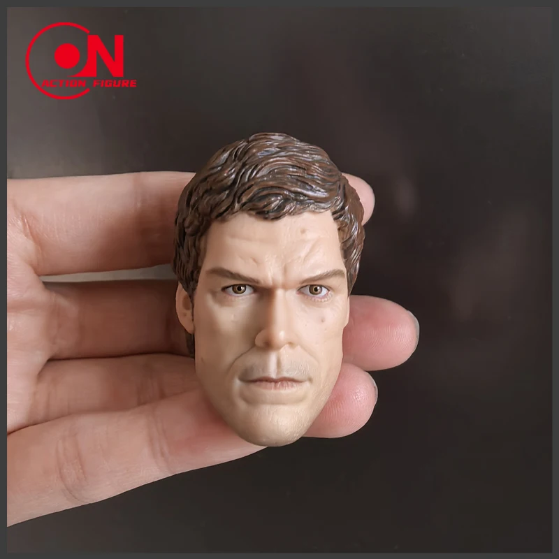 1/6 نموذج نحت رأس القاعة مايكل C يناسب 12 بوصة دمى الجسم لشخصية الجندي الذكور #4
