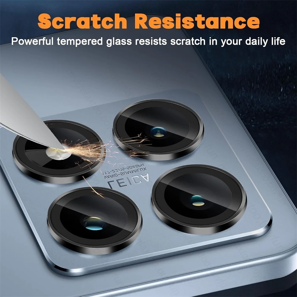 Matel+9D Tempered Glass Camera Protector Ring Case for Xiaomi 14T Pro Xiaomi14T Xiaomy Xiomi Mi 14 T T14 14TPro Mi14T Lens Cap