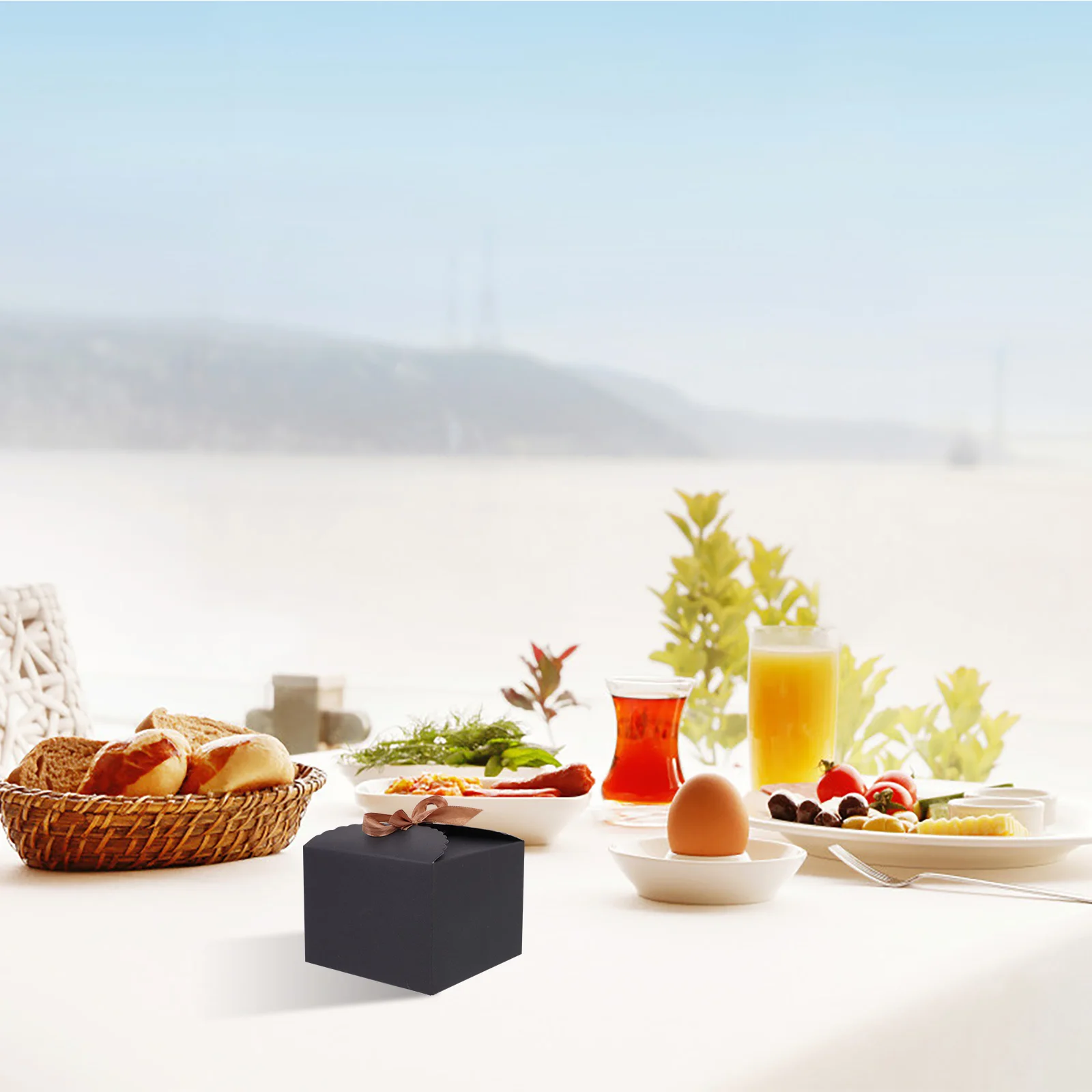 

10pcs Cake Gift Boxes For Cakes Pies Cupcakes Bakery Dessert Packaging Box Portable Cake Containers Cardboard Gift Case For