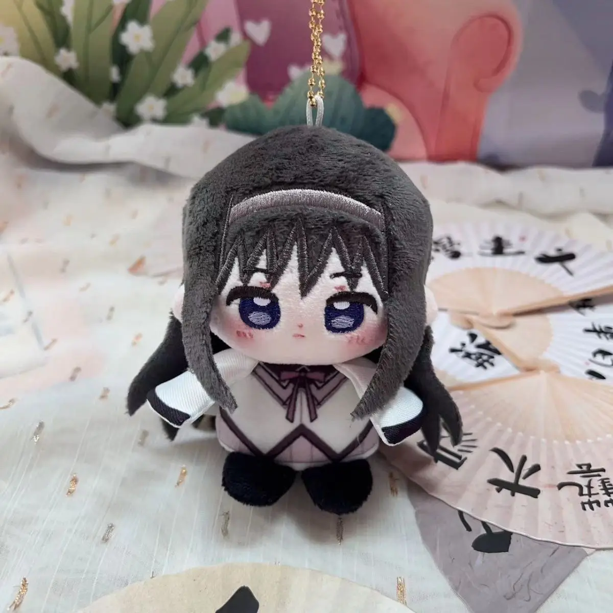 Magische Puella Magi Kaname Madoka Pluche Pop Akemi Homura Tomoe Mami Sakura Kyoko Anime Figuur Knuffel Rugzak Hanger Gift