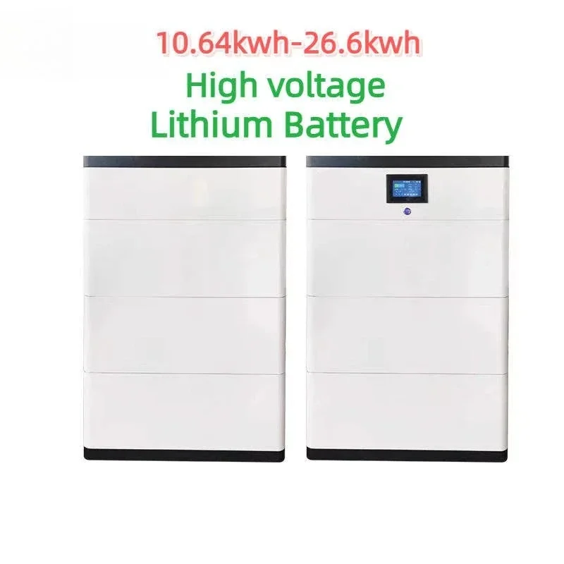 Solar Lithium Battery Deep Cycle 96v 20kw Stackable Lithium Ion Batteries for Home