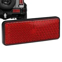 Motorcycle License Plate Reflectors Reflectors for Riding at Night Screw Mount for Night Reflector Decals for Motorcycle tools