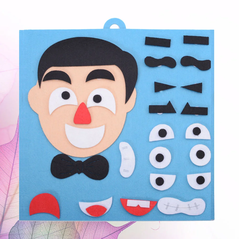Facial Puzzle Kids Toys Early Development Faces Changing Toddler Three-dimensional