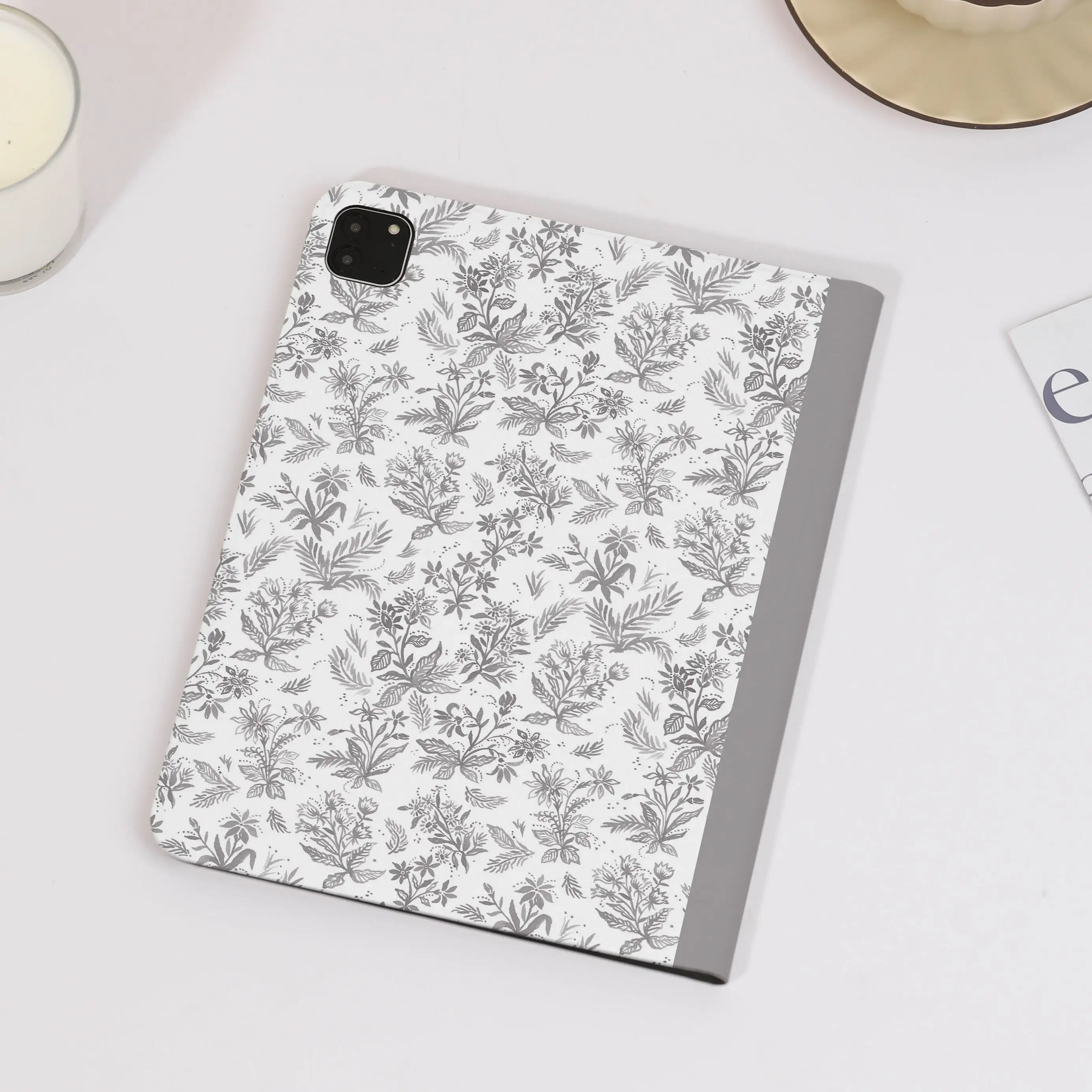 حافظة آيباد مخصصة لكتاب تكوين العشب الرمادي لهاتف أبل اير 10.9 آي باد برو 2020 حافظة لجهاز ايباد 10.2 11 12.9 بوصة 2021 Mini 5 6