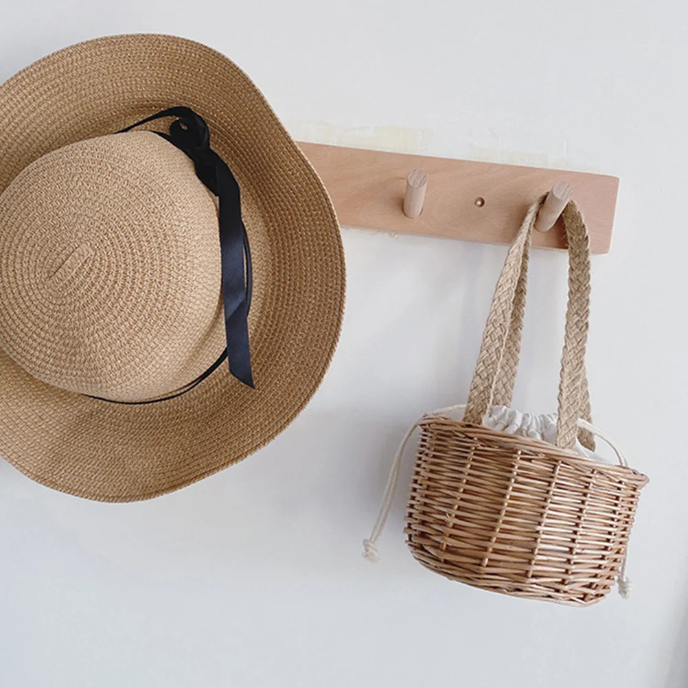 

Stylish Woven Storage Large Capacity Portable Straw Bag For Beach Party Travel Resistance Organizer Container