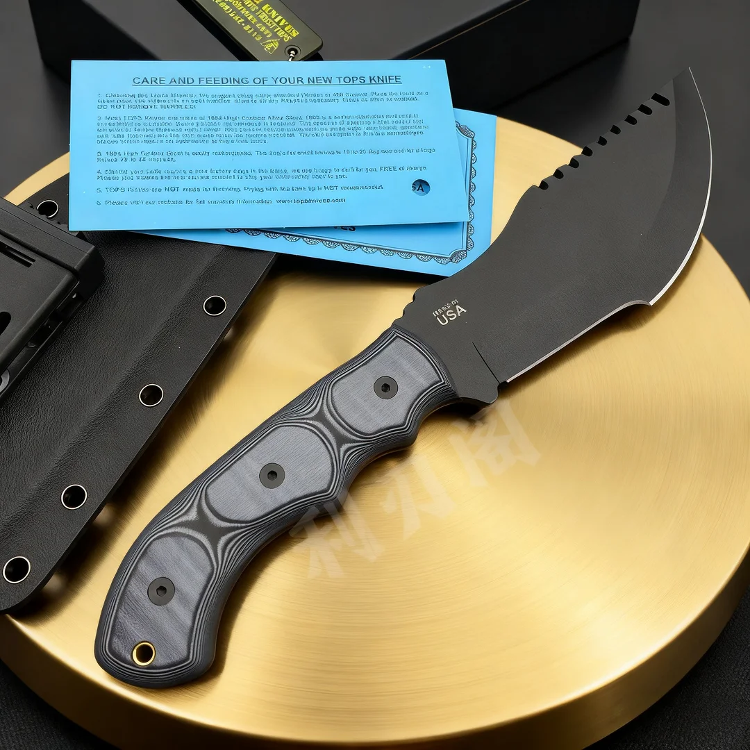 Novo TOPS Tracker 2026 - Faca  - Bushcraft Knife Fixed avaliação e preço