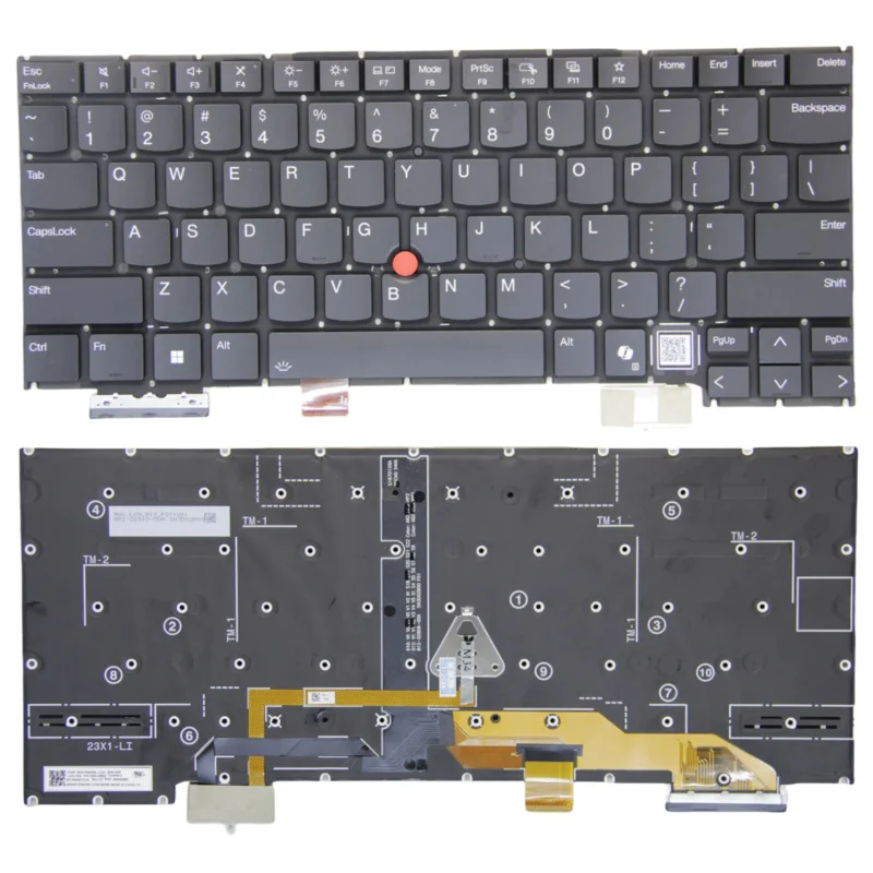 

~ Новая оригинальная клавиатура для ноутбука Lenovo ThinkPad X1 Carbon AI 2024 X1 Carbon gen12