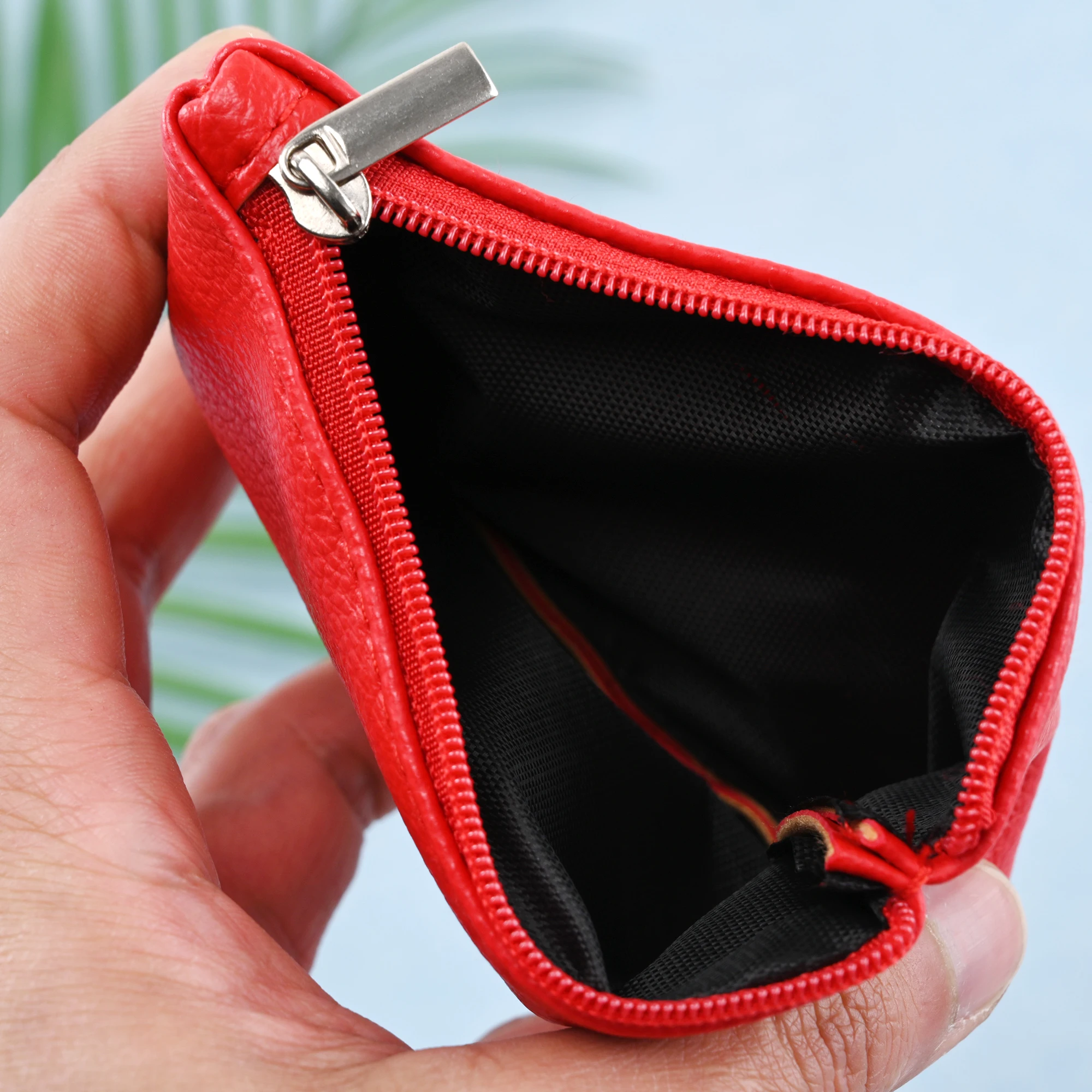 Women PU Leather Coin Purse Mini Change Purses Kids Coin Pocket Wallets Card Holder Zipper Pouch Card Holder Wallet