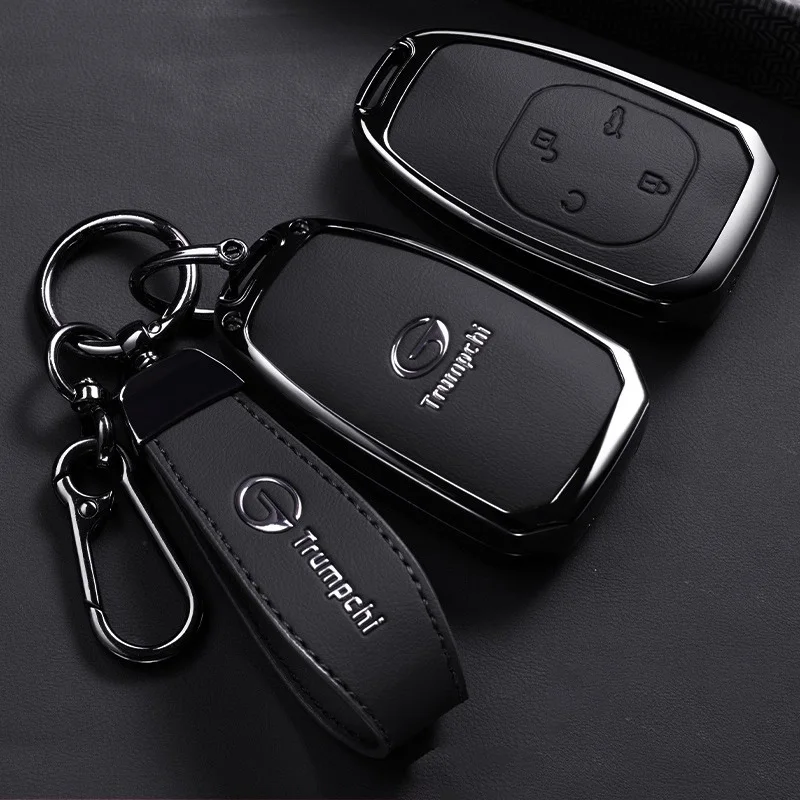 Autoschlüsseletui für GAC Trumpchi GS3 GS4 Emzoom GS8 Emrow Mbao GN8 Empow Emkoo Schlüsselanhänger Cover Shell Gehäuse Halter Fob Zubehör – Detail 3