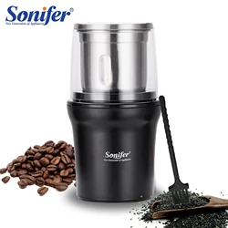 Detachable Electric Coffee Grinder Dry&Wet 2 In 1 Grass Nuts Herbs Grains Pepper Spice Flour Mill Coffee Beans Grinde Sonifer