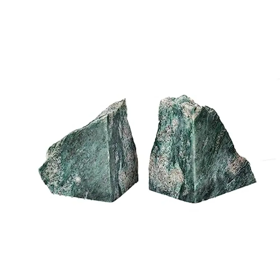 

Декоративные подставки для книг из минеральной слюды, минималистичные, 3-4 фунта, стабилизаторы для офисных полок, экологически чистый камень