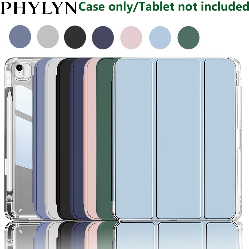 

Кристально чистый чехол для iPad 5 6 7 8 9 10 11 Air 11 13 дюймов / Mini 6th 7th gen /Pro 11 12.9 (3rd/4th/5th/6th gen) с держателем ручки