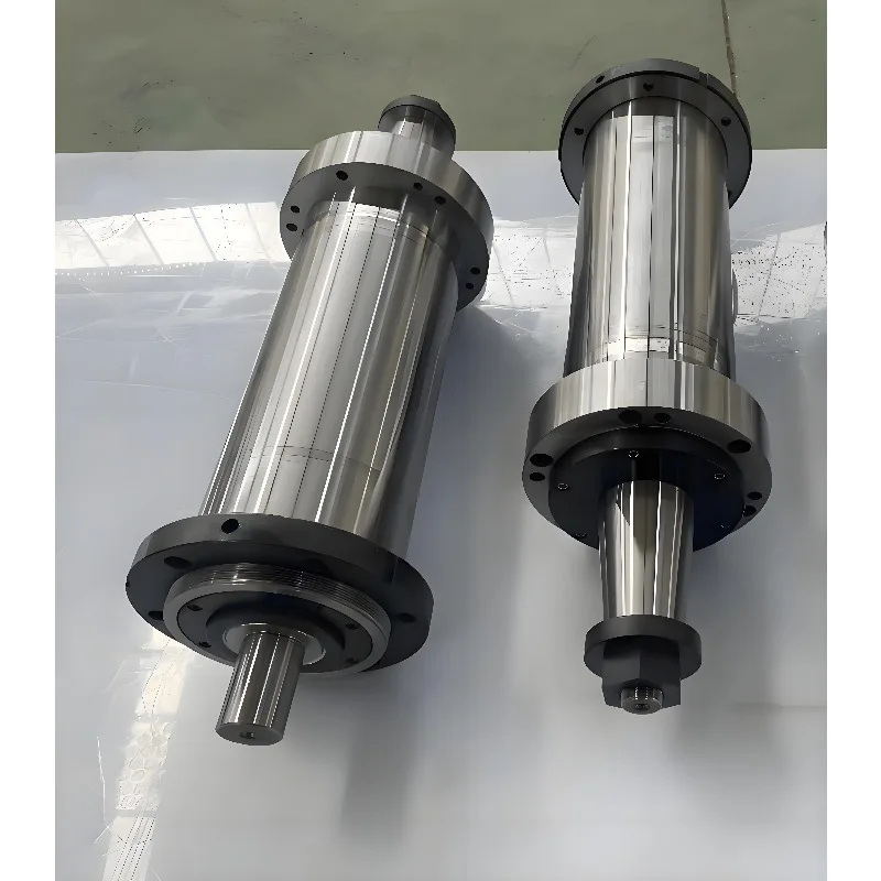 High Precision 120mm CNC Spindle Belt Driven Automatic Tool Change Core Components 10000-12000rpm for CNC Milling Machining