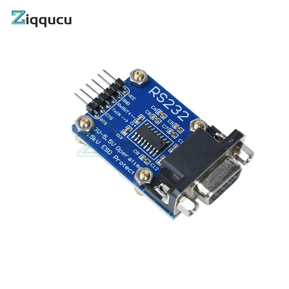 

RS232 to UART TTL Serial Module TTL RS232 Male Female Mutual Conversion Module Serial Level Conversion to SP232 TTL Serial Port