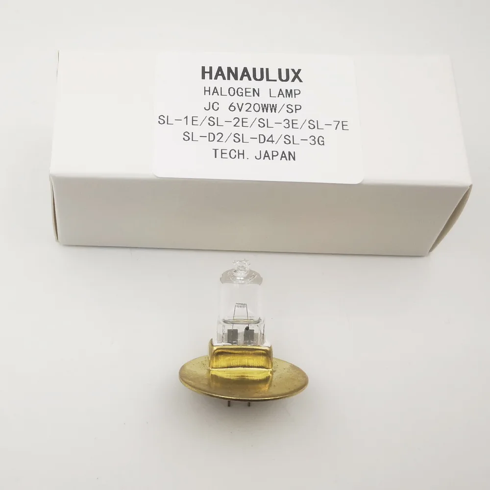 Berlaku untuk Bohlam Mikroskop Lampu Celah TOPCON 6V20W SL-1E/2E/3E/7E/D4/3G