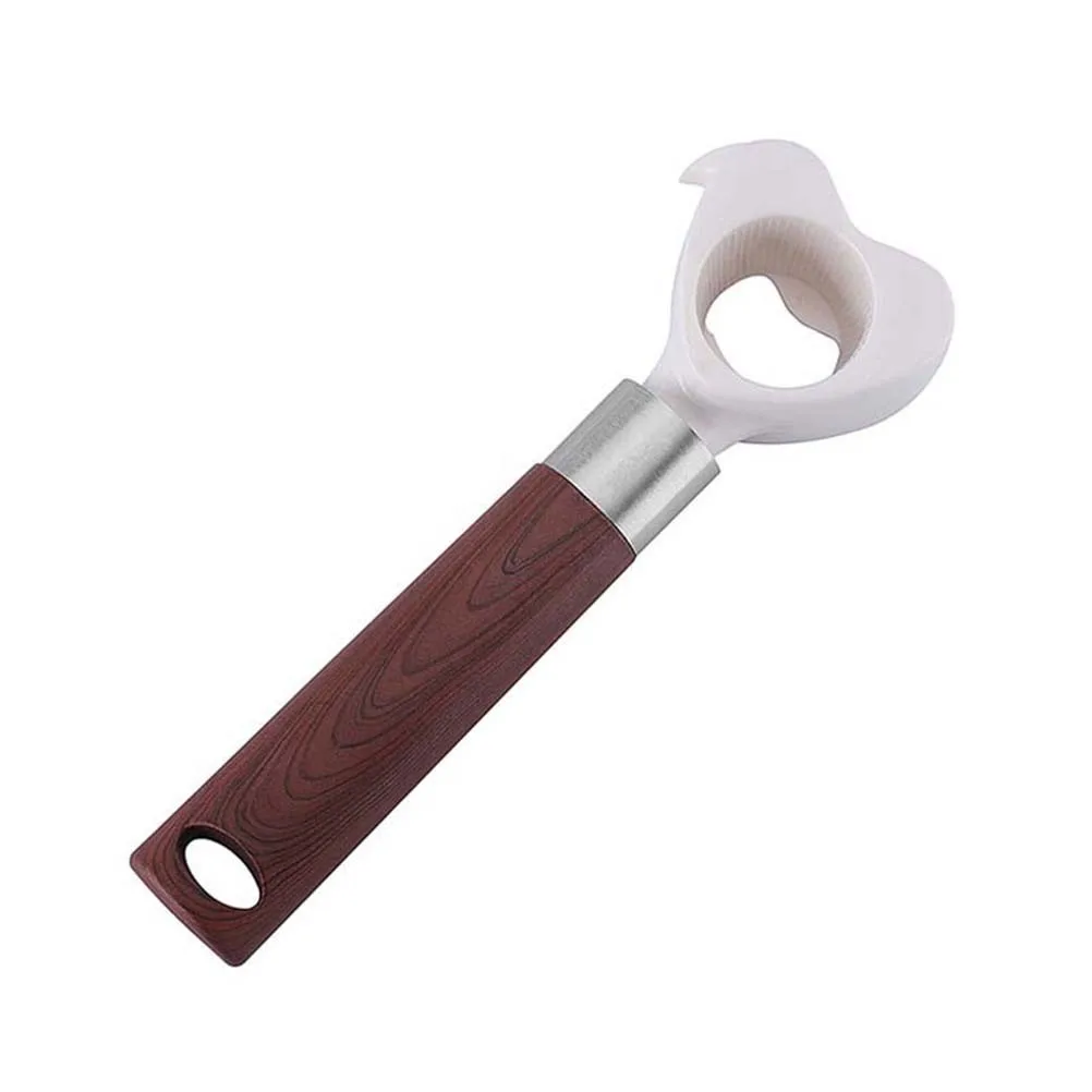 

2Pcs ABS Bottle Opener Can Opener Lid Lifter Multifunctional Egg Separator Kitchen Tool Brown White Lid Lifter