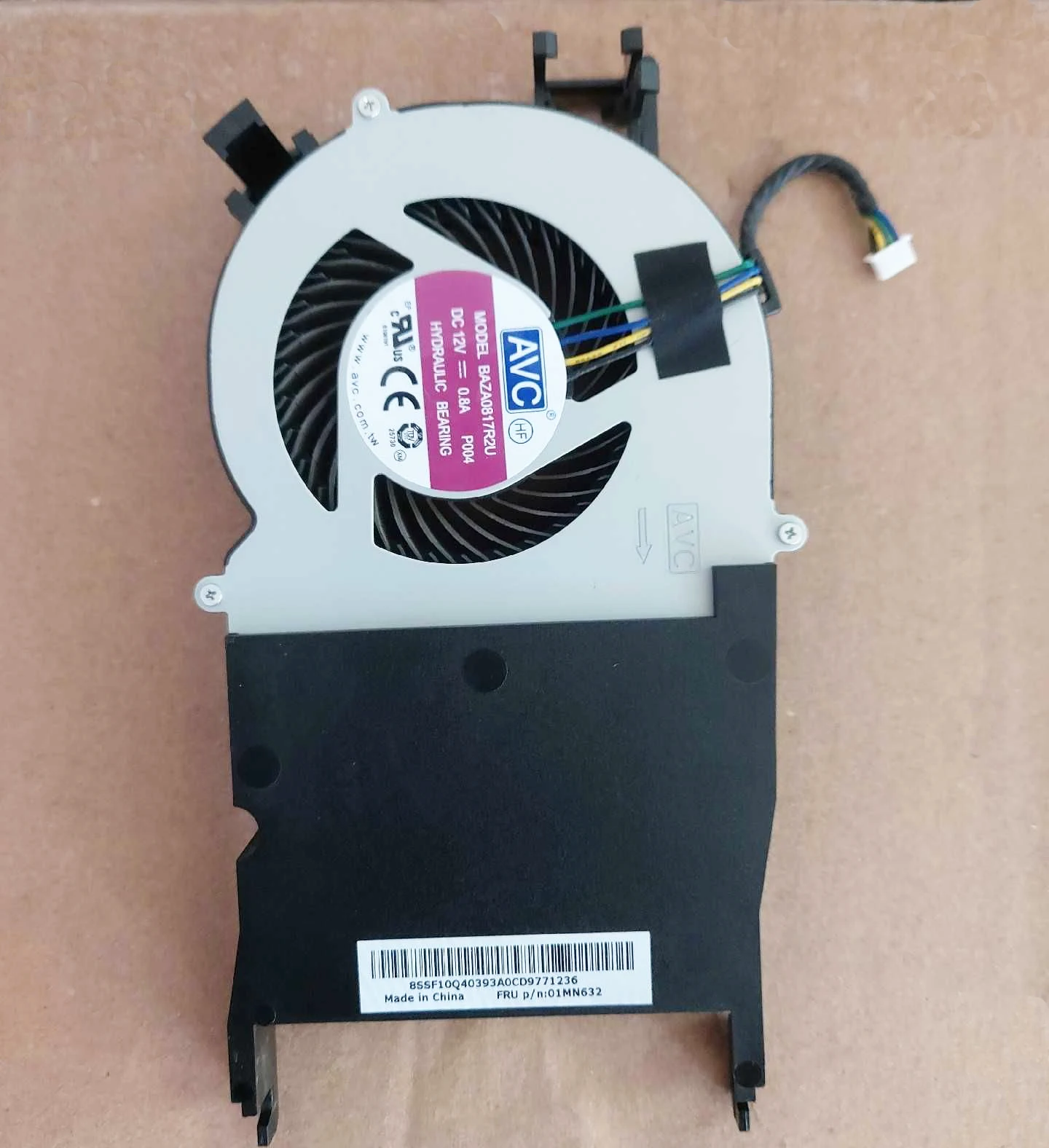 For Lenovo Tiny5 ThinkCentre M75q M720q M920q P330 M920x 65w Radiator Fan 01MN631 01MN632 BAZA0817R2U