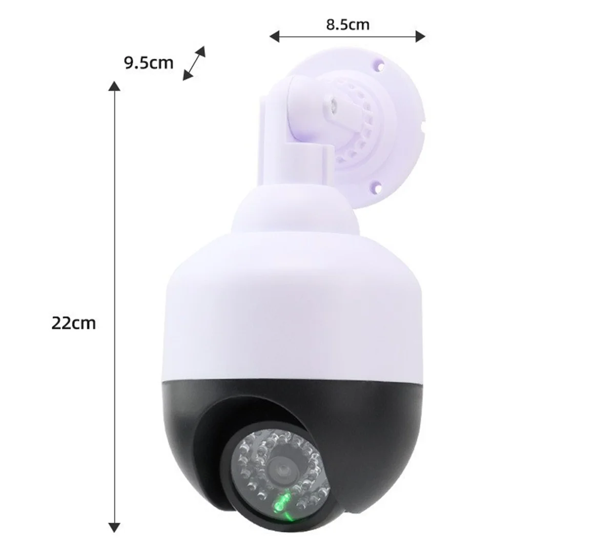 cctv fake dummy surveillance camera for home security outdoor waterproof with green/red led blinking