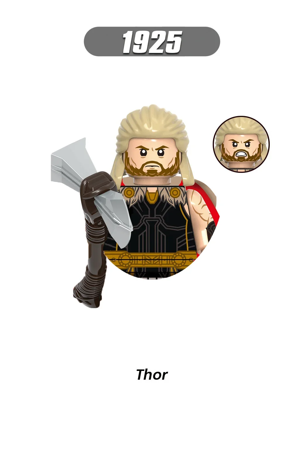 Heißes Spielzeug neues Wunder Superheld Thor Puzzle montieren Spielzeug Mini Action figur Bausteine für Party geschenke