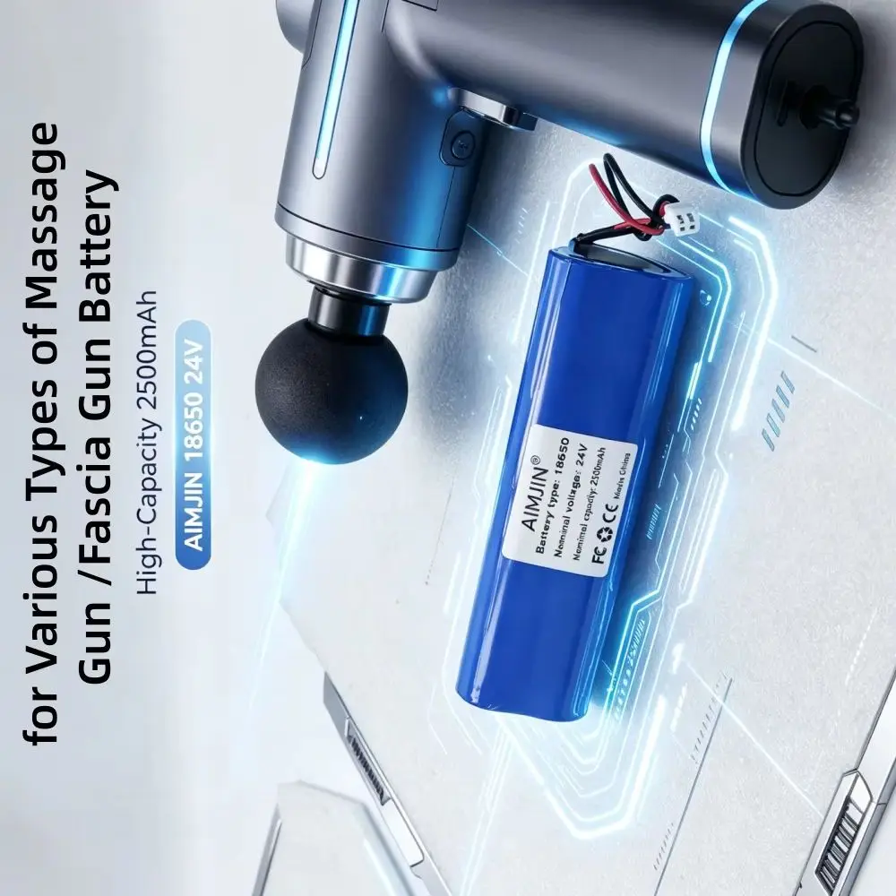 

24V 2500mAh For Phoenix A1 Massage Gun,Fascia Gun Li-ion Rechargeable Battery Pack