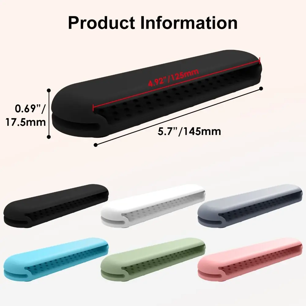 Universal Suction Cup Tablet Hand-Strap Silicone Anti-loss eReader Holder Solid Color Non-slip Fixed Belt