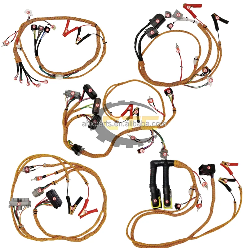 Engine Wiring Harness 385-2664 C11 C13 Engine Diesel Parts 345C 345D E345DL 349D 349D2 Wiring Harness 3852664