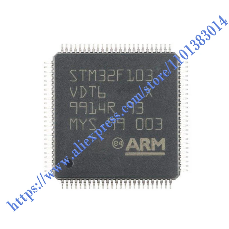 ORIGINAL 1 Year Warranty Purechip STM32F103VDT6.