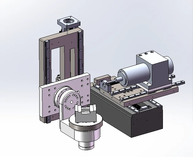 5 Axis CNC Milling Machine V4 Desktop with Horizontal Spindle with Metal Enclosure & Coolant