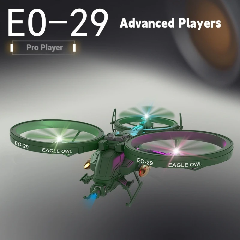 Neues Produkt EO-29 Scorpion Drohne Sechs-Kanal-Quadrocopter mit festem Flügel, ferngesteuertes Flugzeugmodellspielzeug