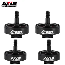 4PCS Axisflying C224 2204.5 2750KV 4S/3500KV 2300KV 6S Brushless Motor for FPV Freestyle 3.5inch Cinewhoop Cineon C35 DIY Parts