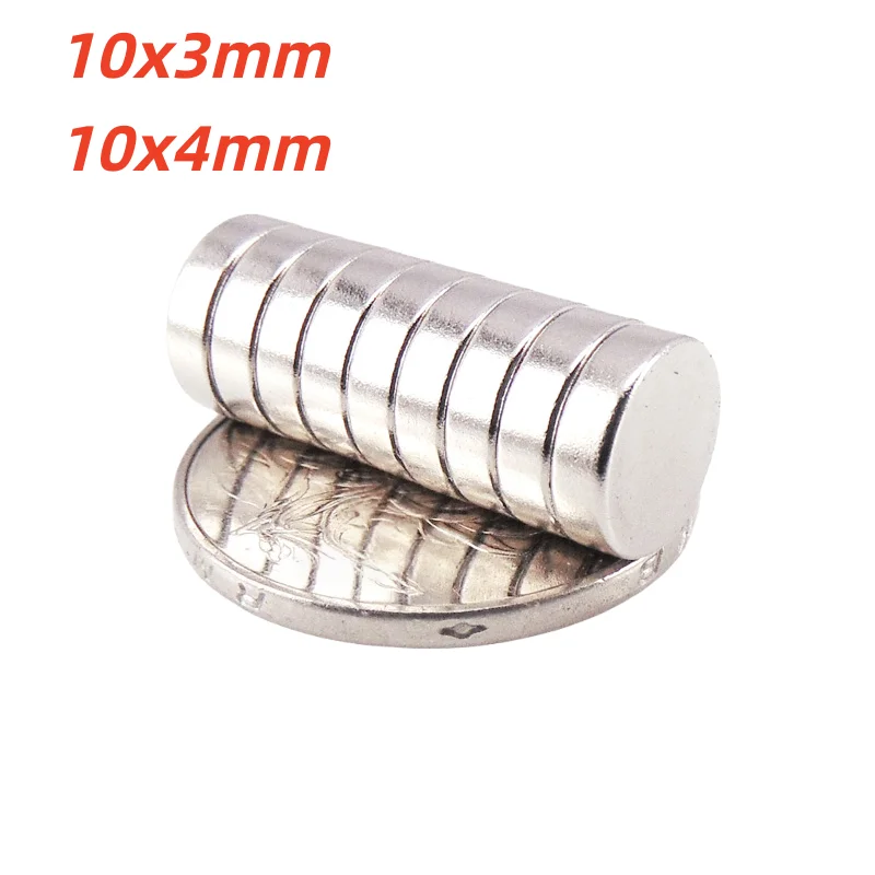 10x3 10x4 Round Powerful Magnets 10x3 10x4mm For Home Refrigerator,Office,DIY 10*3 10*4