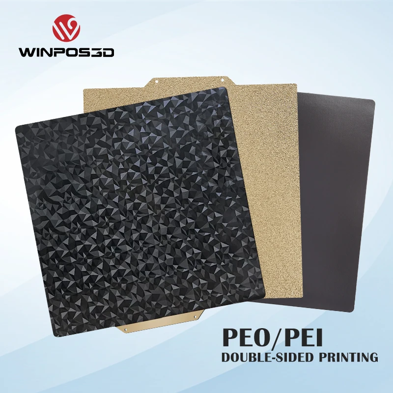 

Double Side PEI Flexible Build Plate PEI+PET PEO 120/180/203/220/235/310/350 Heated Bed for Voron Ender 3 Upgrade Ender5 Anet A8