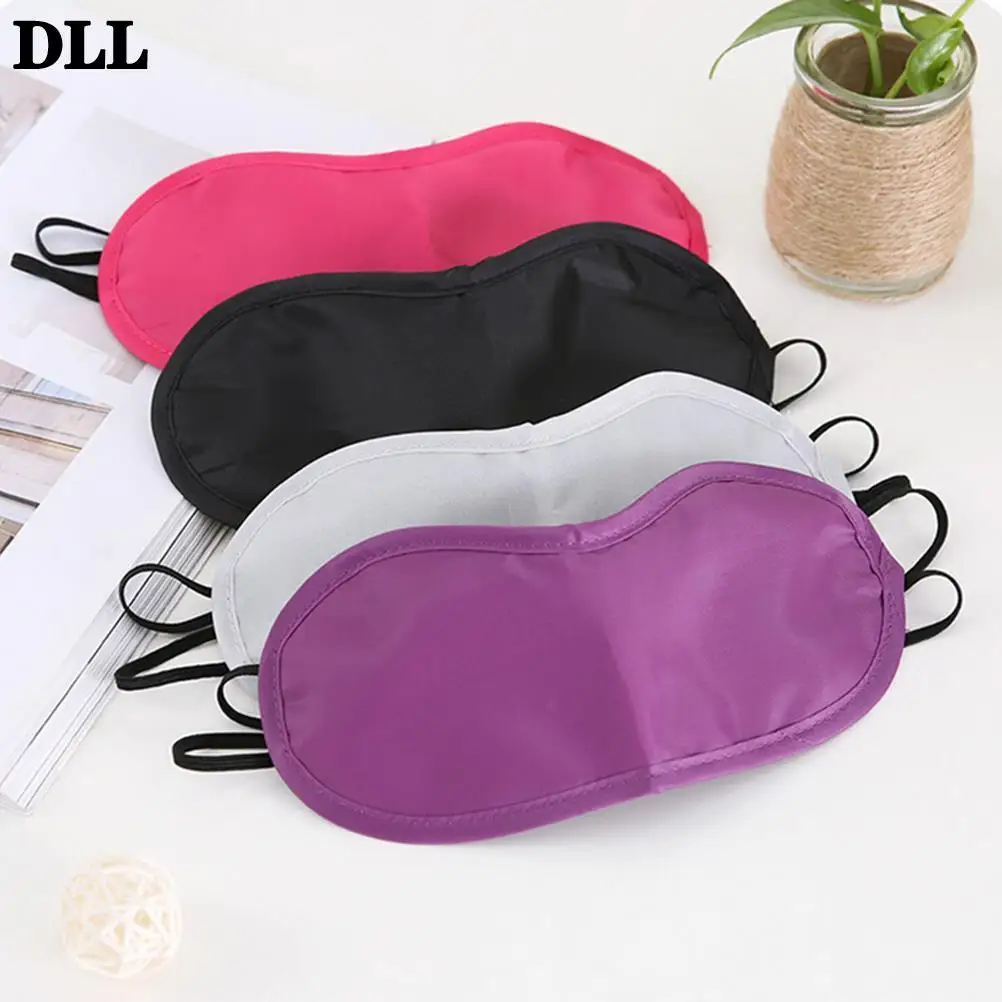 

1PC colorful Travel Mask Eye Shade Comfort Blindfold Shield High Quality Sleep Rest Cover Sleeping Aid