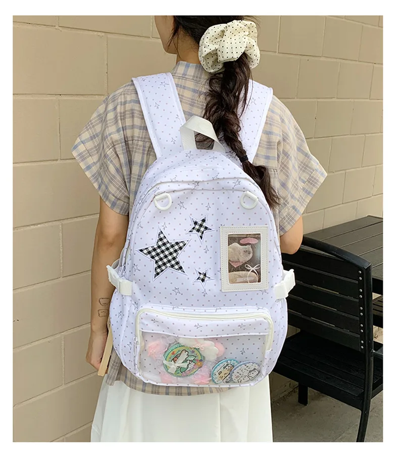 Kawaii Starry Harajuku Ita College Backpack - Limited Edition