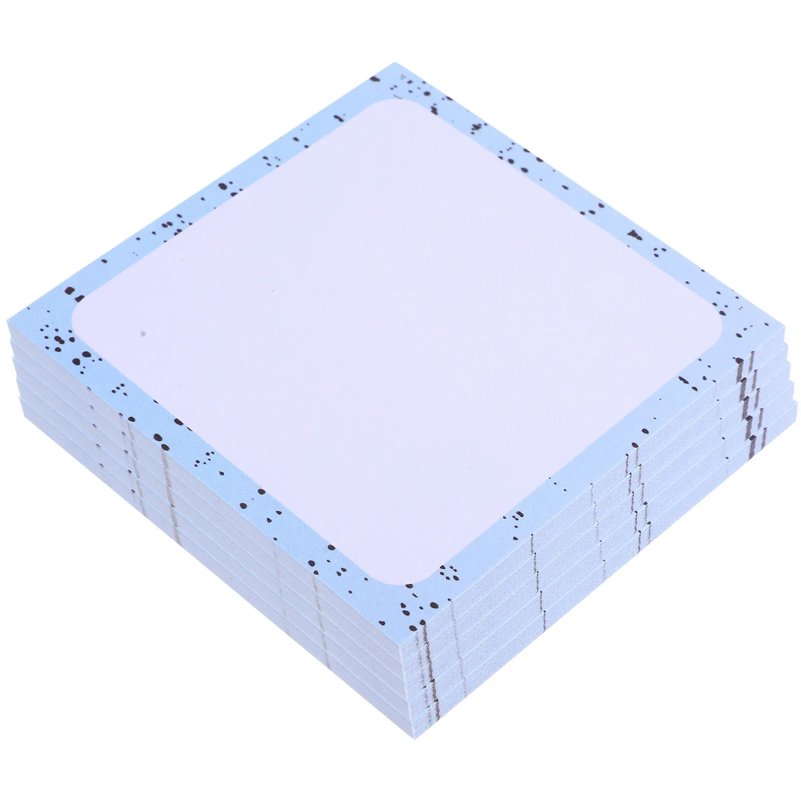 Schede promemoria Blocco note 5 libri Carte vuote dal design classico per artigianato fatto a mano Messaggio fai-da-te Indice di lancio Blocco note per ufficio