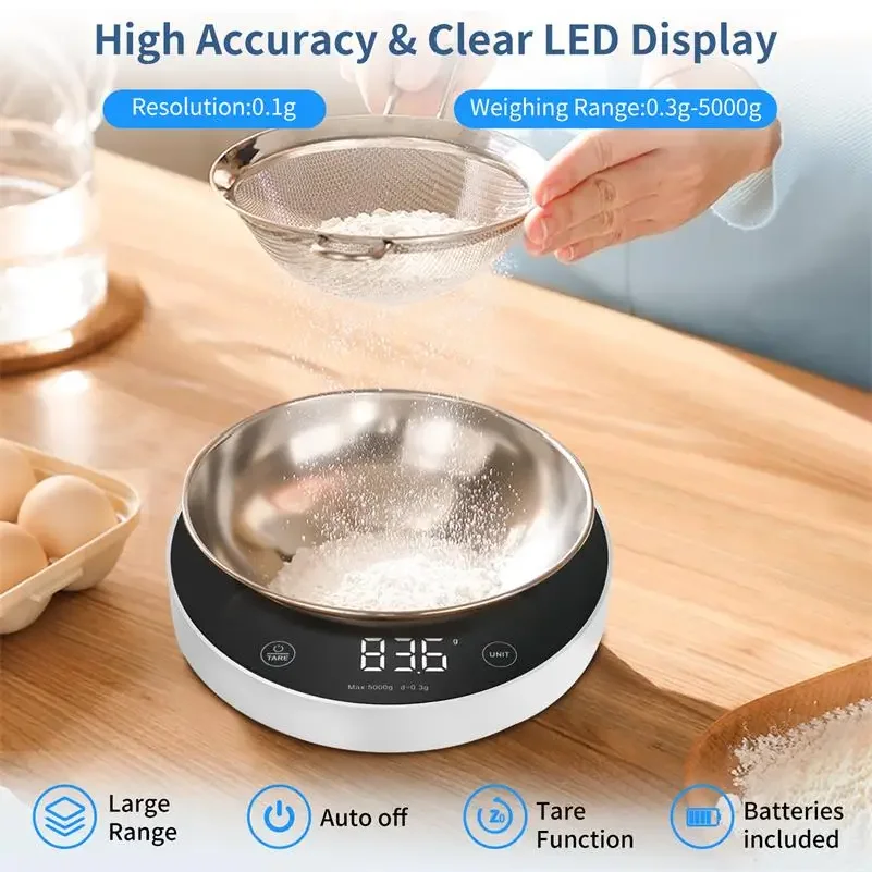 Coffee Scale Kitchens Accessories Electronic Scales Digital Weight Bakeware Measuring Tools & Scales Kitchen & Precision Food