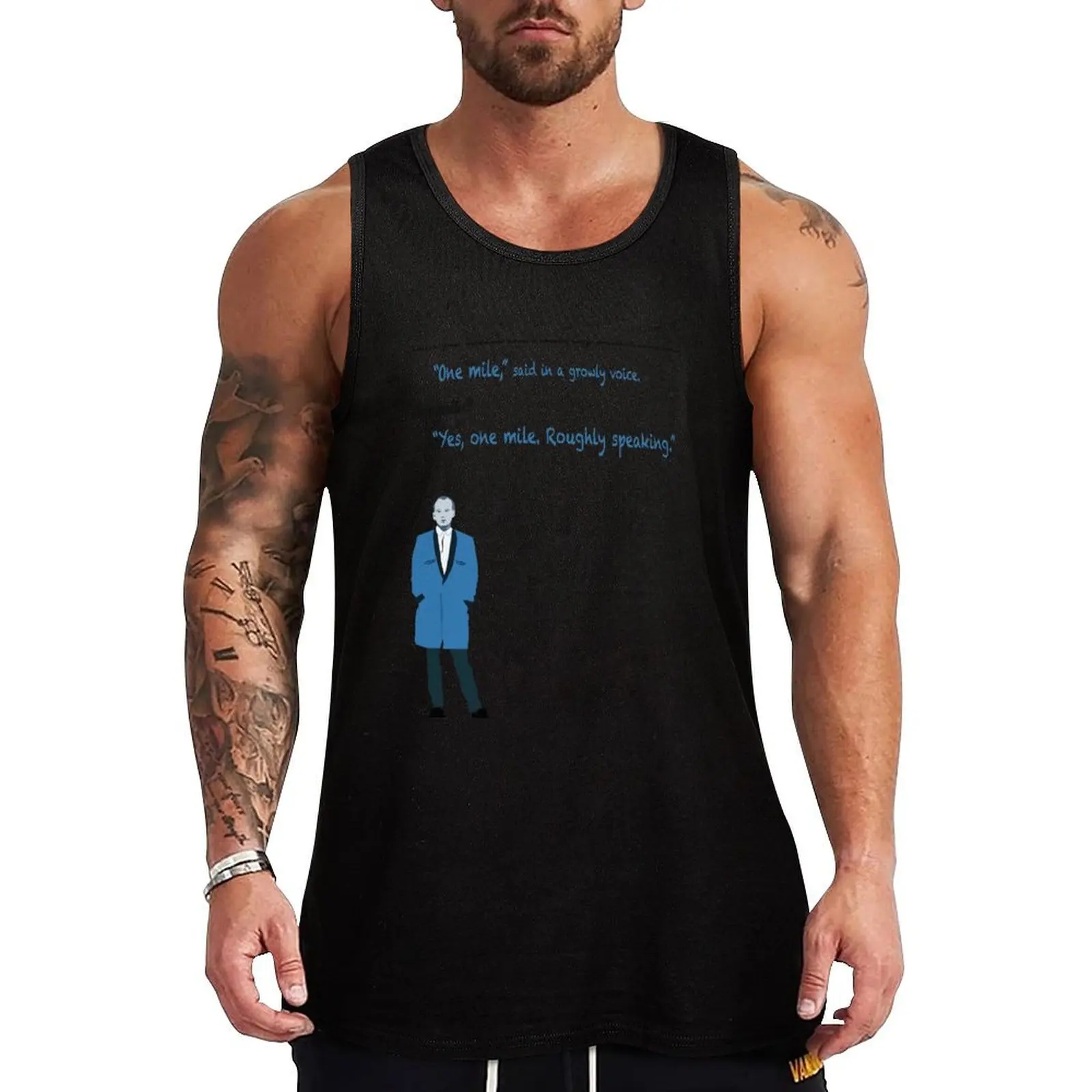 

Ted Chippington - Roughly Speaking Tank Top Basic Sleeveless T Shirt Soft Cotton Casual Tank Top