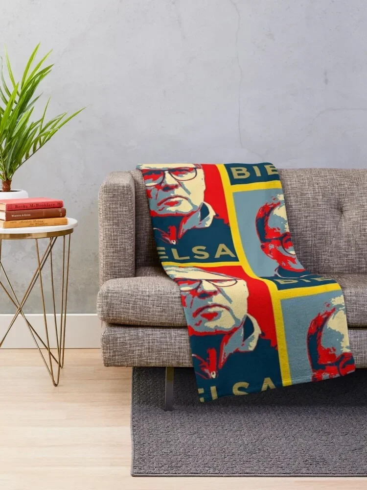 Marcelo Bielsa Artwork Throw Blanket Sofas halloween Luxury Blankets Sofas Of Decoration Blankets