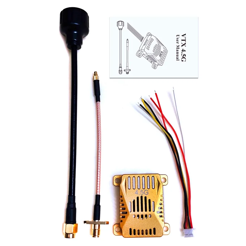 

B78B-4.5G 2.5W FPV VTX Kit 16CH FPV Video Transmitter For FPV RC Racing Drone Long Range Transmission