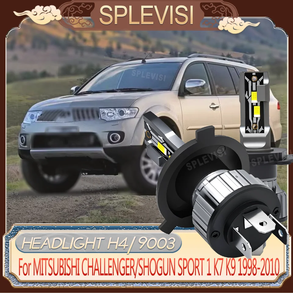 

Bright Beam Easy Fit 9003 LED headlight For MITSUBISHI CHALLENGER/SHOGUN SPORT 1 K7 K9 1998 1999 2000 2001 2002 2003 2004-2010