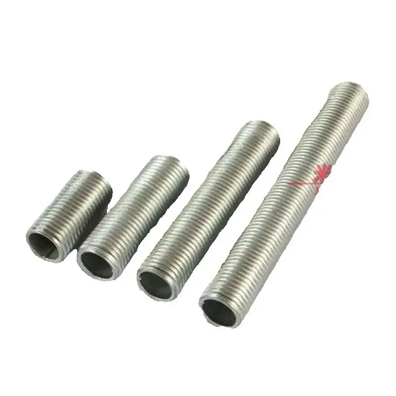 20PCS M10 10 15 20 25 30 35 40 50 60 70 80 90 10 150mm Screw Tooth Tube, Hollow Screw Teeth Tube