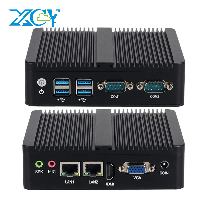 Mini PC industriale senza ventola X30G Intel Celeron N5105 DDR4 M.2 SSD 2xRS232 2xEthernet 4xUSB3.0 7260AC WiFi BT4.0 Windows10 Linux