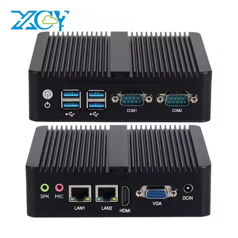 Fanless Mini Industrial PC X30G Intel Celeron N5105 DDR4 M.2 SSD 2xRS232 2xEthernet 4xUSB3.0 7260AC WiFi BT4.0 Windows10 Linux