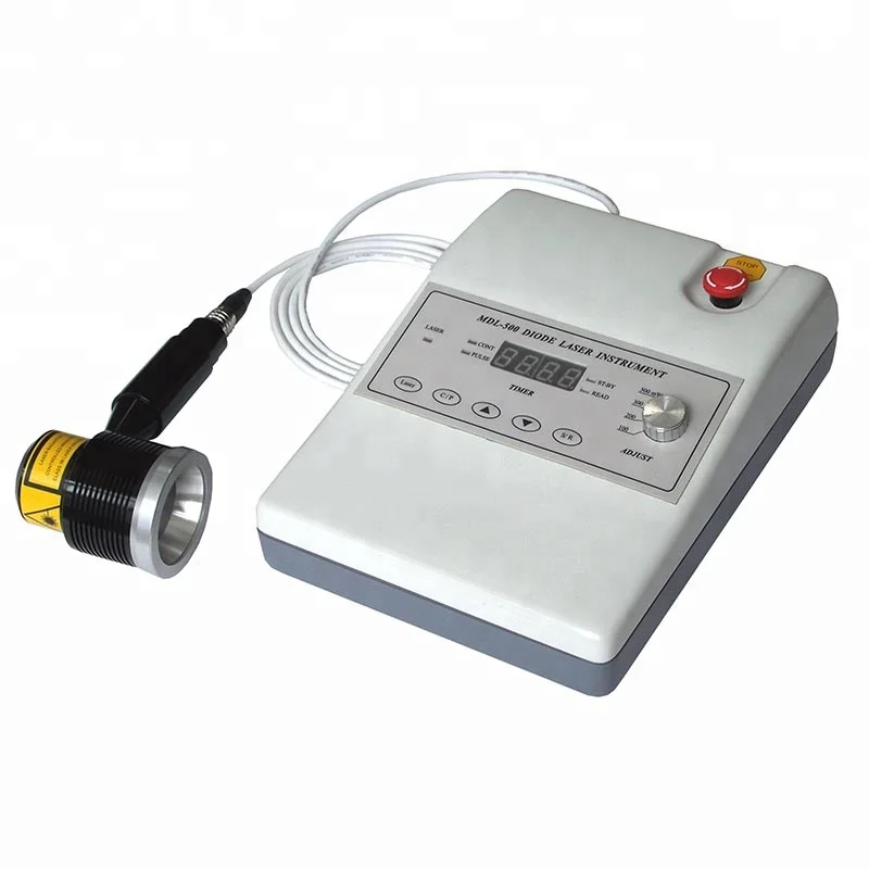 

MDL500 semiconductor laser treatment instrument Chinese portable 808nm laser pain relief physical therapy machine