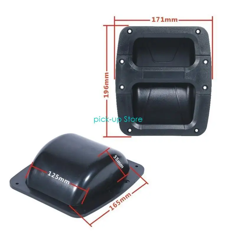 

Q5WA Recessed Speakers Box Carrying Handle Professional for Amplifiers Systems
